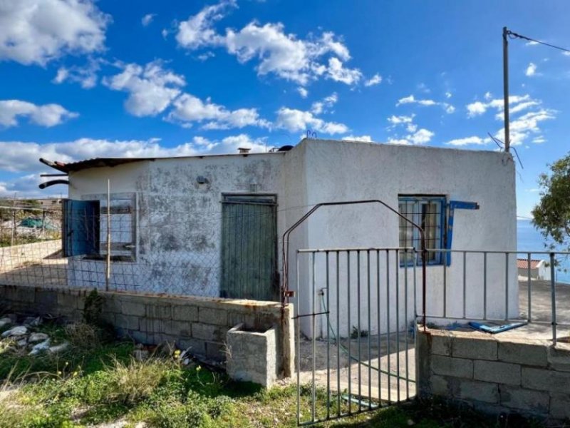 Makry Gialos Kreta, Makry Gialos: Haus mit einem Schlafzimmer auf einem großen Baugrundstück, nur 2 Schritte vom Strand entfernt Haus